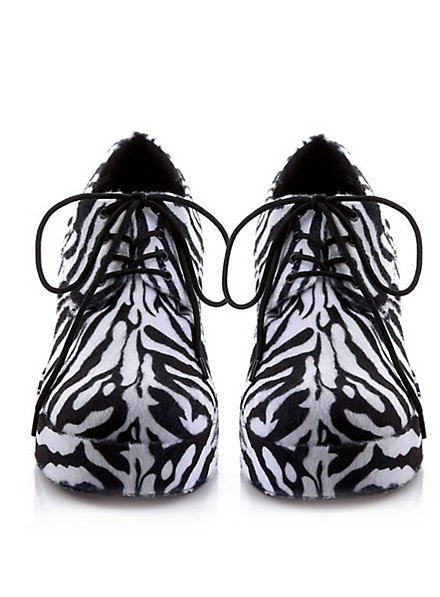 zebra pimp shoes